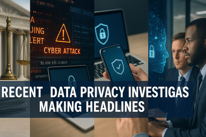 Recent Data Privacy Investigations Making Headlines