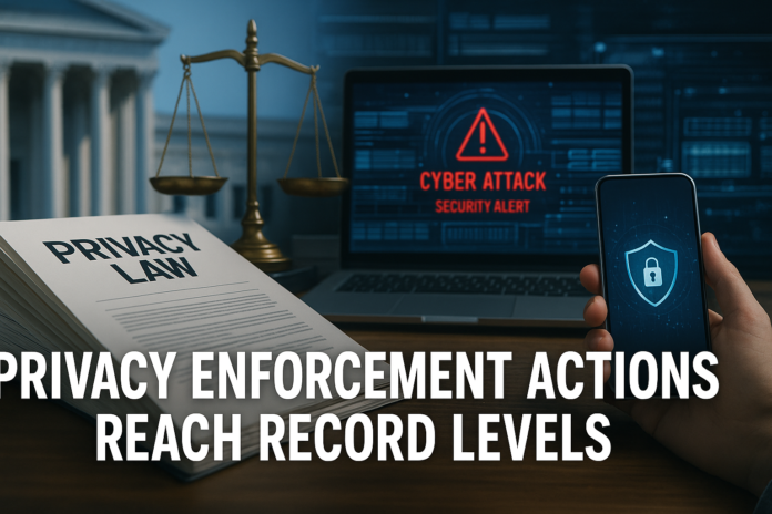 Privacy Enforcement Actions Reach Record Levels