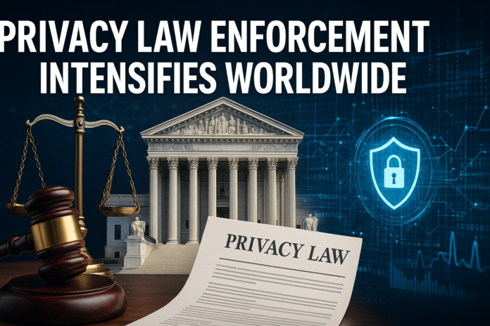 Privacy Law Enforcement Intensifies Worldwide